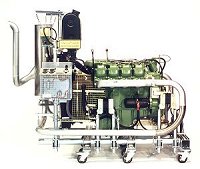 8-Zylinder-Dieselmotor auf RWB SSLL