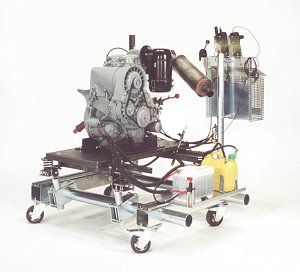 Motor schwenken