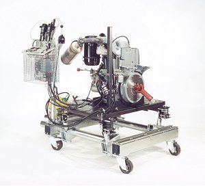 Motor schwenken